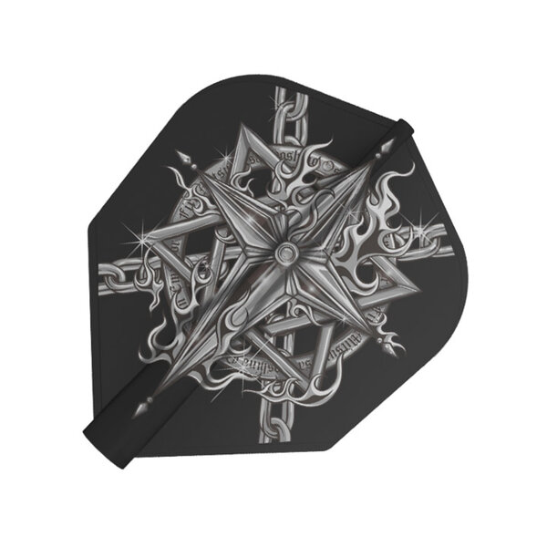 8 Flight 8 Flight Mitsumasa Hoshino G2 Black Standard Dart Flights