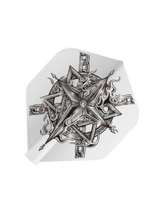 8 Flight 8 Flight Mitsumasa Hoshino G2 White Standard Dart Flights