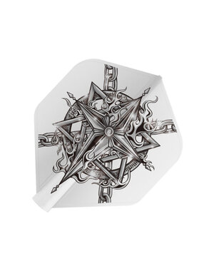 8 Flight 8 Flight Mitsumasa Hoshino G2 White Standard Dart Flights