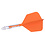 CueSoul Cuesoul ROST T19 Carbon Integrated Dart Shaft and Flight Big Wing Orange Flight with White Carbon Rod