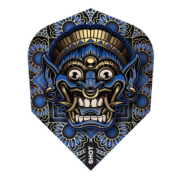 SHOT DARTS Shot Tribal Weapon Java Small Standard Dart Flights