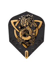 SHOT DARTS Shot Viking Wolf Small Standard Dart Flights