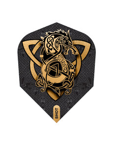 SHOT DARTS Shot Viking Wolf Small Standard Dart Flights