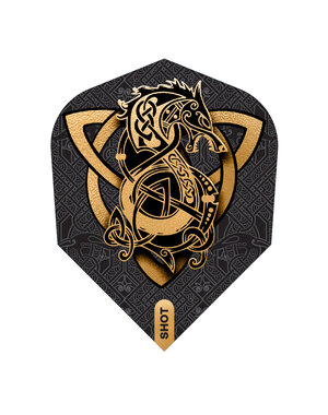 SHOT DARTS Shot Viking Wolf Small Standard Dart Flights