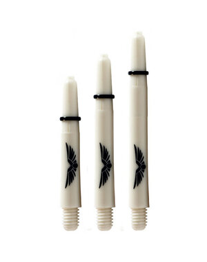 SHOT DARTS Shot Eagle Claw Bone White With Rings Dart Shafts