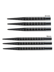 Target Darts Target Diamond Cut Replacement Steel Tip Points Black 36mm