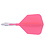 CueSoul Cuesoul ROST T19 Carbon Integrated Dart Shaft and Flight Big Wing Pink Flight with White Carbon Rod