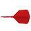 CueSoul Cuesoul ROST T19 Carbon Integrated Dart Shaft and Flight Big Wing Rose Red Flight with Red Carbon Rod