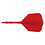 CueSoul Cuesoul ROST T19 Carbon Integrated Dart Shaft and Flight Big Wing Rose Red Flight with Red Carbon Rod