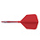 CueSoul Cuesoul ROST T19 Carbon Integrated Dart Shaft and Flight Big Wing Rose Red Flight with Red Carbon Rod