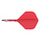 CueSoul Cuesoul ROST T19 Carbon Integrated Dart Shaft and Flight Big Standard Wing Red Flight with Red Carbon Rod