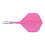 CueSoul Cuesoul ROST T19 Carbon Integrated Dart Shaft and Flight Big Standard Wing Pink Flight with White Carbon Rod