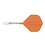 CueSoul Cuesoul ROST T19 Carbon Integrated Dart Shaft and Flight Big Standard Wing Orange Flight with White Carbon Rod