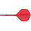 CueSoul Cuesoul ROST T19 Carbon Integrated Dart Shaft and Flight Small Standard Wing Red Flight with Red Carbon Rod