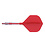 CueSoul Cuesoul ROST T19 Carbon Integrated Dart Shaft and Flight Small Standard Wing Red Flight with Red Carbon Rod