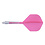 CueSoul Cuesoul ROST T19 Carbon Integrated Dart Shaft and Flight Small Standard Wing Pink Flight with White Carbon Rod