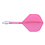 CueSoul Cuesoul ROST T19 Carbon Integrated Dart Shaft and Flight Small Standard Wing Pink Flight with White Carbon Rod