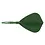 CueSoul Cuesoul ROST T19 Carbon Integrated Dart Shaft and Flight Kite Green Flight with Green Carbon Rod