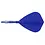 CueSoul Cuesoul ROST T19 Carbon Integrated Dart Shaft and Flight Kite Royal Blue Flight with Royal Blue Carbon Rod