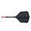 CueSoul Cuesoul ROST T19 Carbon Integrated Dart Shaft and Flight Big Wing Black Flight with Red Carbon Rod