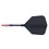 CueSoul Cuesoul ROST T19 Carbon Integrated Dart Shaft and Flight Big Wing Black Flight with Red Carbon Rod