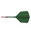 CueSoul Cuesoul ROST T19 Carbon Integrated Dart Shaft and Flight Big Wing Dark Green Flight with Red Carbon Rod