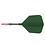 CueSoul Cuesoul ROST T19 Carbon Integrated Dart Shaft and Flight Big Wing Dark Green Flight with Red Carbon Rod