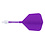 CueSoul Cuesoul ROST T19 Carbon Integrated Dart Shaft and Flight Big Wing Purple Flight with White Carbon Rod