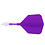 CueSoul Cuesoul ROST T19 Carbon Integrated Dart Shaft and Flight Big Wing Purple Flight with White Carbon Rod