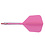 CueSoul Cuesoul ROST T19 Carbon Integrated Dart Shaft and Flight Big Wing Pink Flight with Red Carbon Rod