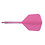 CueSoul Cuesoul ROST T19 Carbon Integrated Dart Shaft and Flight Big Wing Pink Flight with Red Carbon Rod