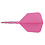 CueSoul Cuesoul ROST T19 Carbon Integrated Dart Shaft and Flight Big Wing Pink Flight with Red Carbon Rod