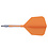 CueSoul Cuesoul ROST T19 Carbon Integrated Dart Shaft and Flight Big Wing Orange Flight with Black Carbon Rod