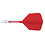 CueSoul Cuesoul ROST T19 Carbon Integrated Dart Shaft and Flight Big Wing Rose Red Flight with White Carbon Rod