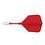 CueSoul Cuesoul ROST T19 Carbon Integrated Dart Shaft and Flight Big Wing Rose Red Flight with White Carbon Rod