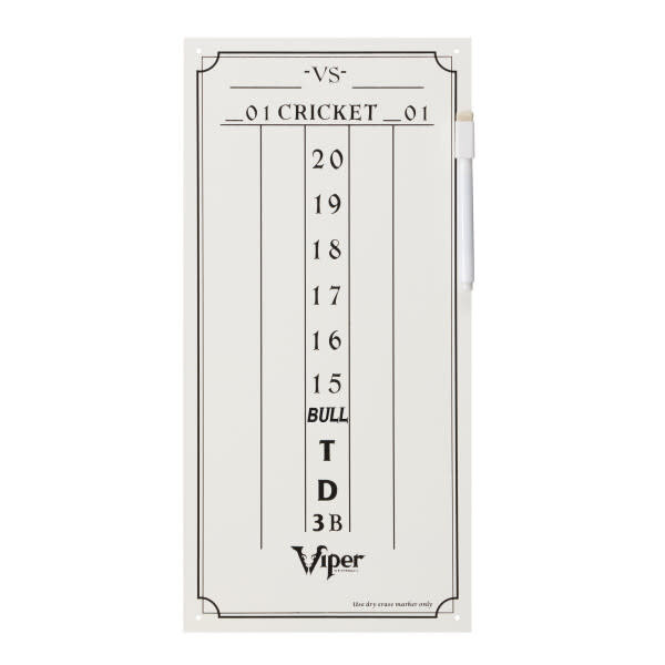 Viper Darts Viper Small Dry Erase Score Board