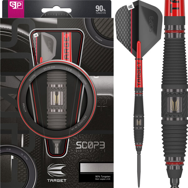 Target Darts Target Scope 90% 03 Swiss Steel Tip Darts