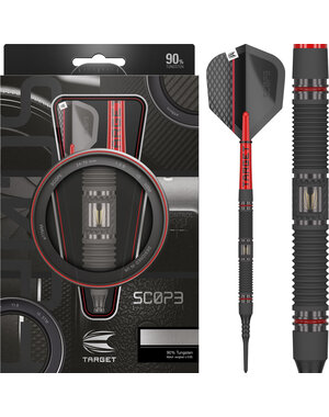 Target Darts Target Scope 90% 10 Soft Tip Darts