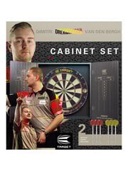 Target Darts Target Dimitri van den Bergh Dart Board Cabinet Set