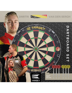 Target Darts Target Dimitri van den Bergh Dart Board Set