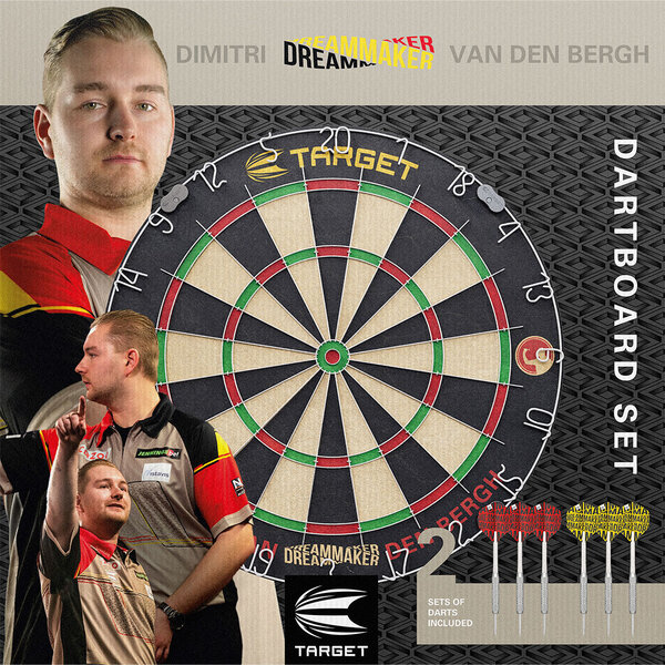 Target Darts Target Dimitri van den Bergh Dart Board Set