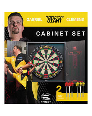 Target Darts Target Gabriel Clemens Dart Board Cabinet Set