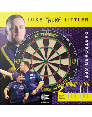 Target Darts Target Luke Littler Dart Board Set