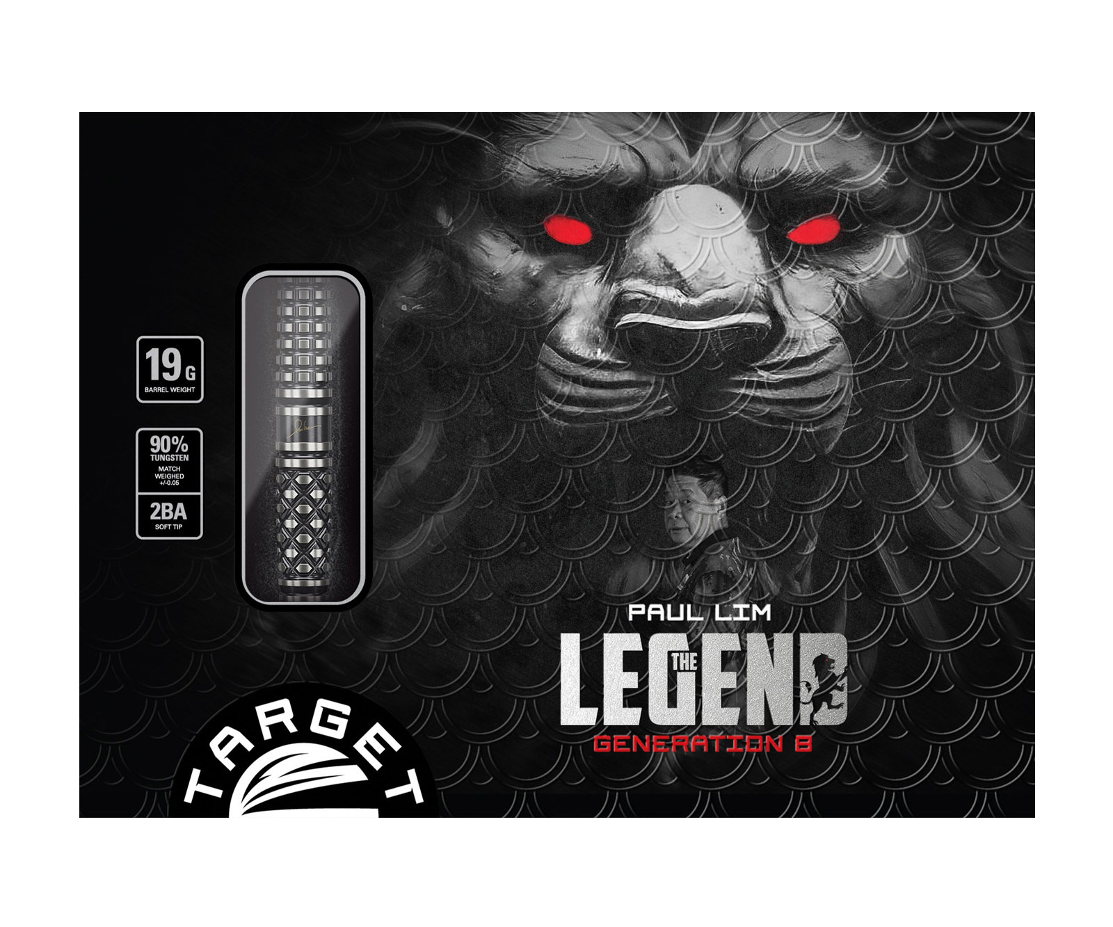 Target Paul Lim The Legend Gen 8 90% Tungsten 19g Soft Tip
