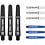 Target Darts Target Pro Grip Combi Set Black White Blue Dart Shafts