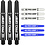 Target Darts Target Pro Grip Combi Set Black White Blue Dart Shafts