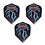 Harley Davidson Harley Davidson Shield with Lighting Standard Dart Flights