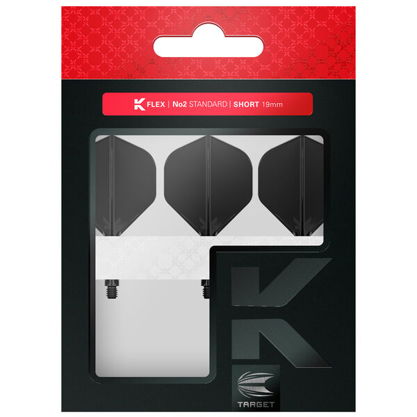 Target Darts Target K-Flex No.2 19mm Short Dart Shafts