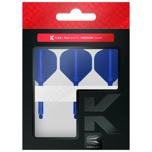 Target Darts Target K-Flex No.2 Medium 33mm Dart Shafts