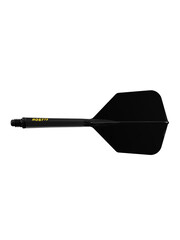 CueSoul CueSoul Rost77 Solid Big Wing Black Dart Flights
